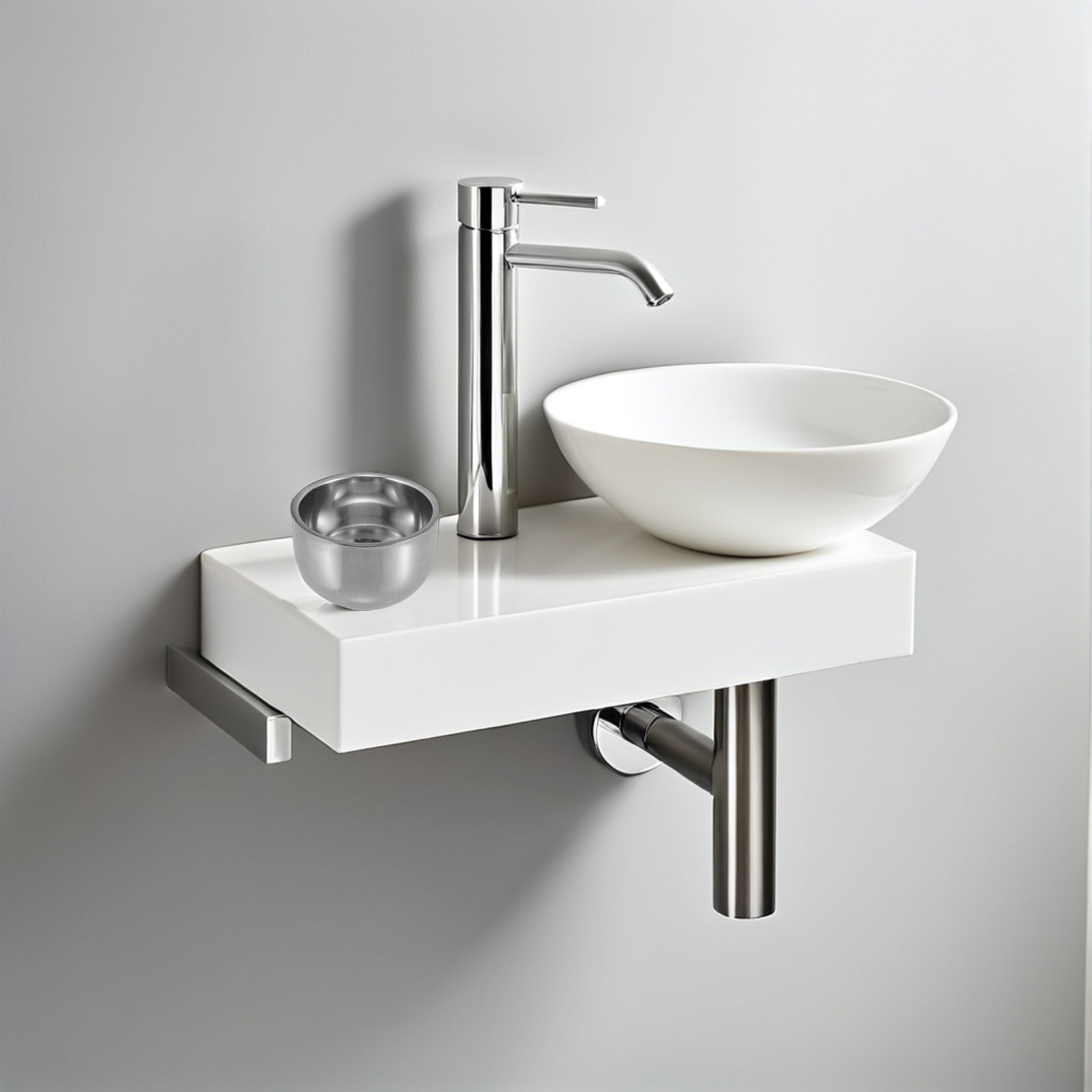 Stainless Steel Shaving Bowl D - Soap Making Designs ulasan dan harga