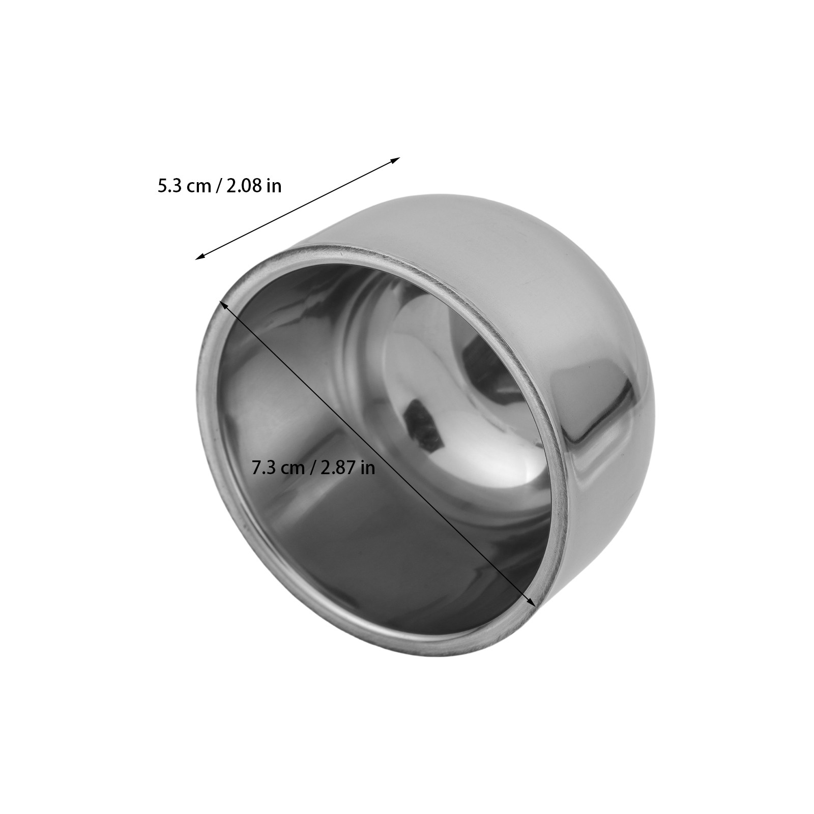 Stainless Steel Shaving Bowl D - Soap Making Designs ulasan dan harga
