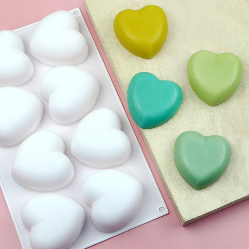 Love Heart Silicone Soap Mold  - Soap Making Guide For Beginners ulasan dan harga