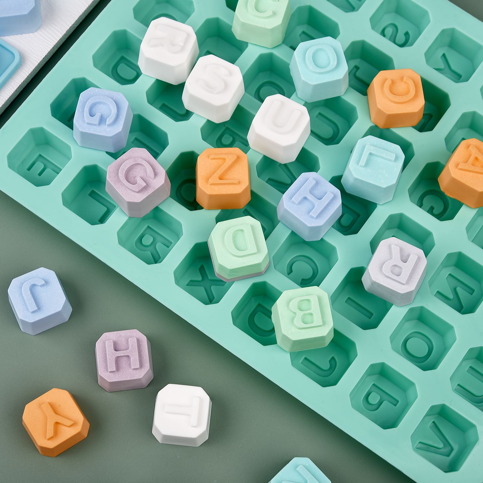 48 Letter Enghish Alphabet let - Soap Making Designs ulasan dan harga