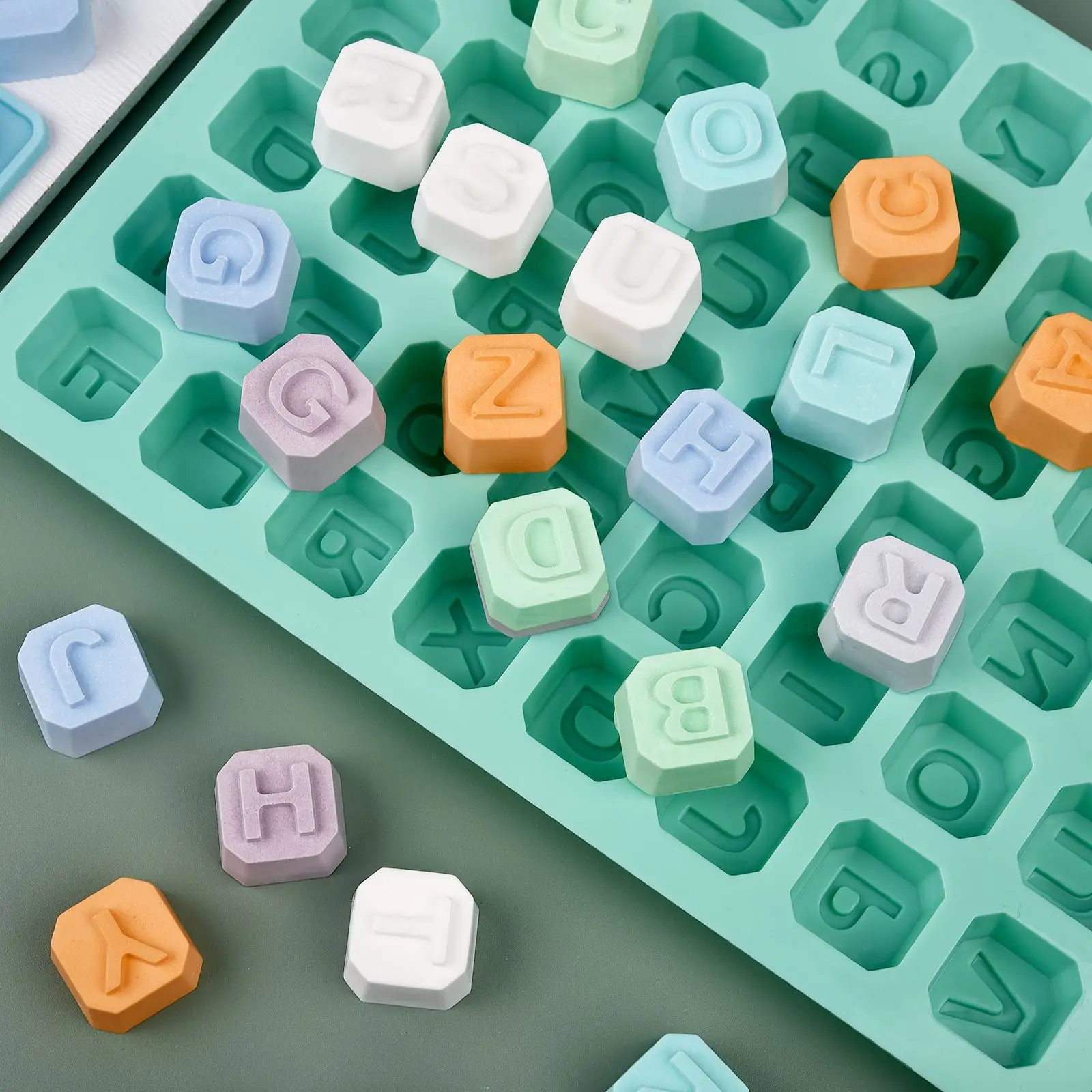48 Letter Enghish Alphabet let - Soap Making Designs ulasan dan harga