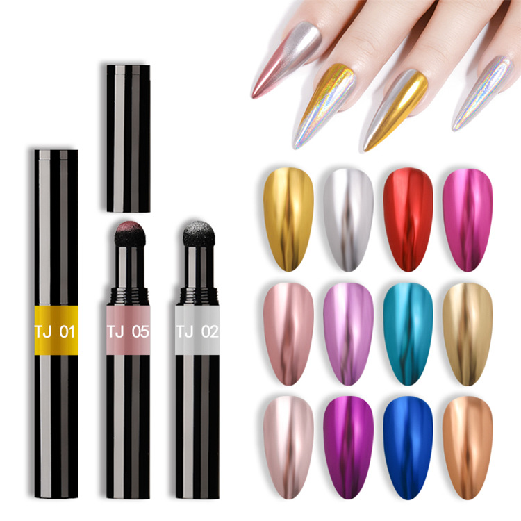 Nail Art Glitter Mirror Powder - Mica Powder Colorant ulasan dan harga