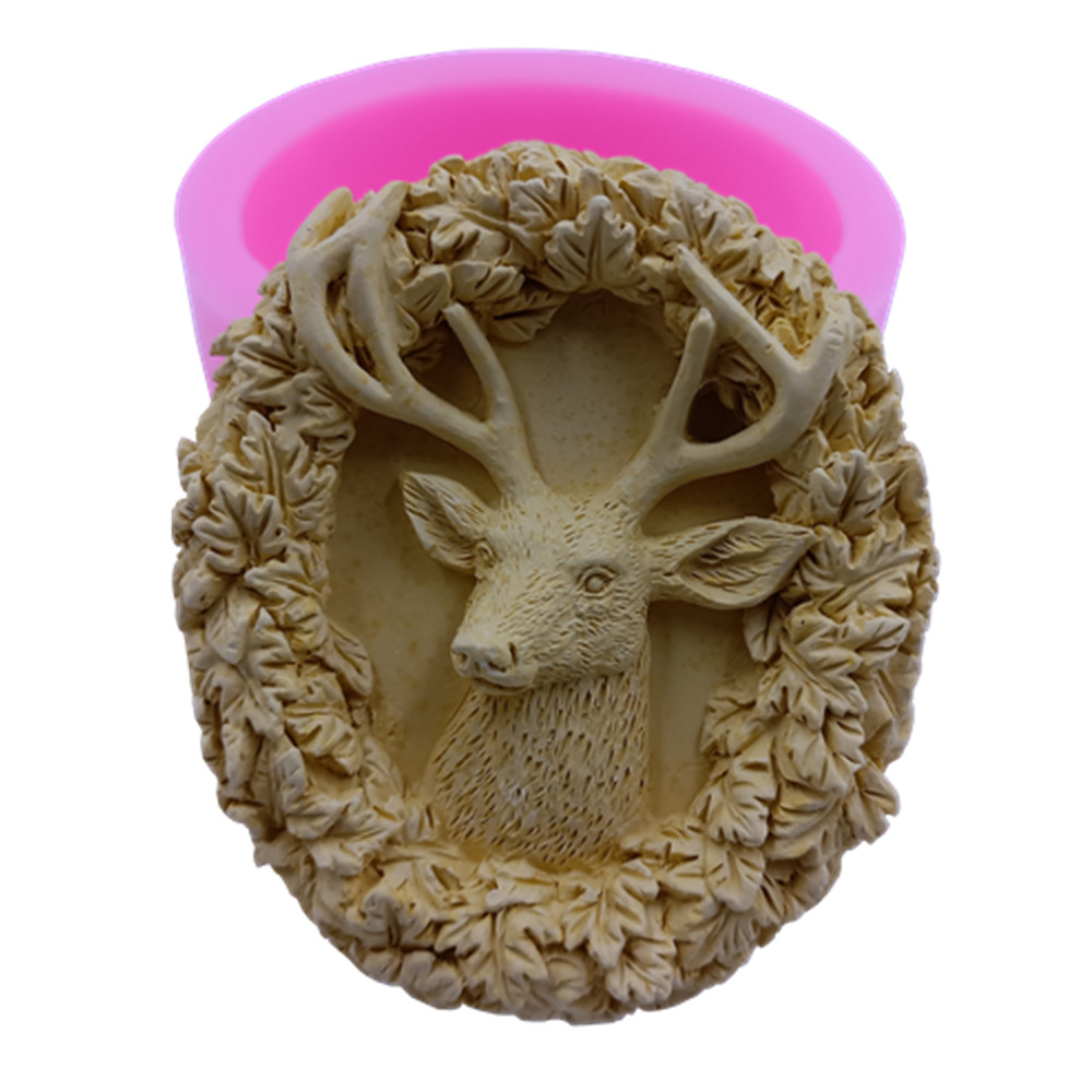 Deer Design Soap Silicone Mold - Soap Making Guide For Beginners ulasan dan harga