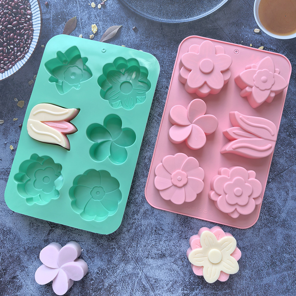kinds Flower Silicone Molds Di - Soap Making Guide For Beginners ulasan dan harga