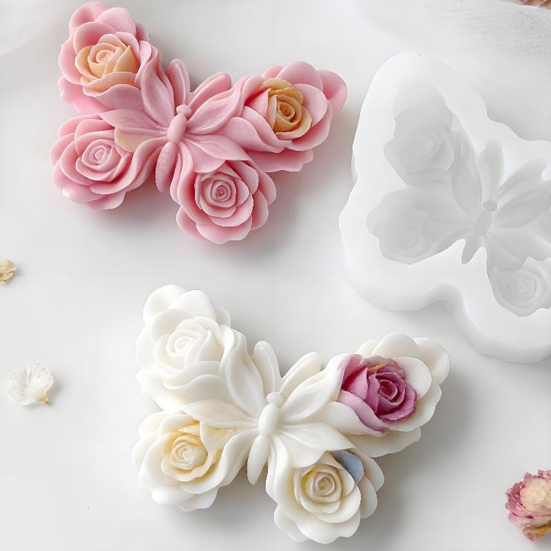 DIY Rose Butterfly Form Silico - Soap Making Designs ulasan dan harga