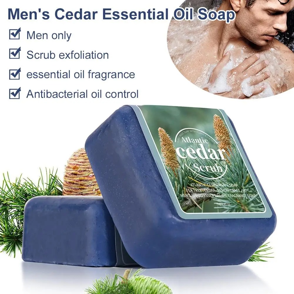 Men's Cedar Essential Oil Soap - Soap Making Essential Oils ulasan dan harga