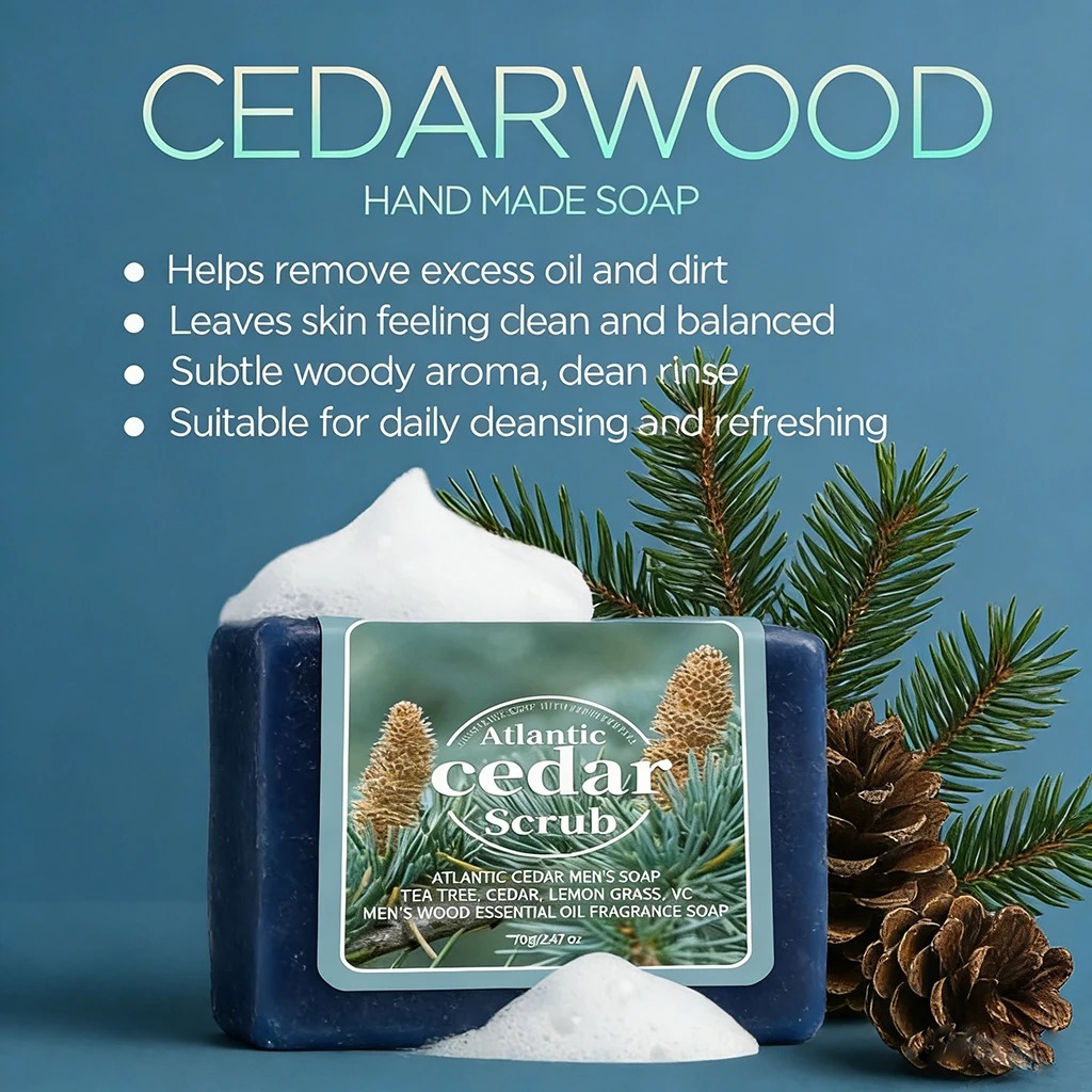 Men's Cedar Essential Oil Soap - Soap Making Essential Oils ulasan dan harga