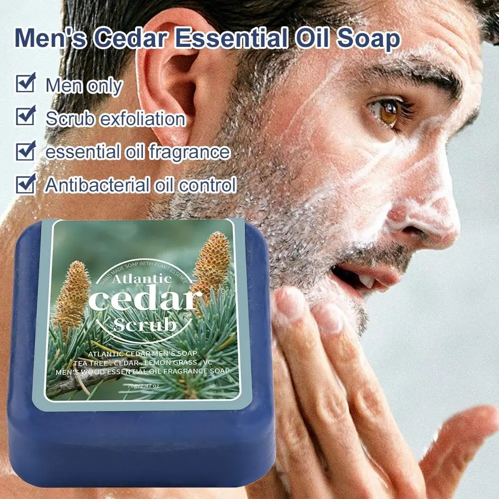 Men's Cedar Essential Oil Soap - Soap Making Essential Oils ulasan dan harga